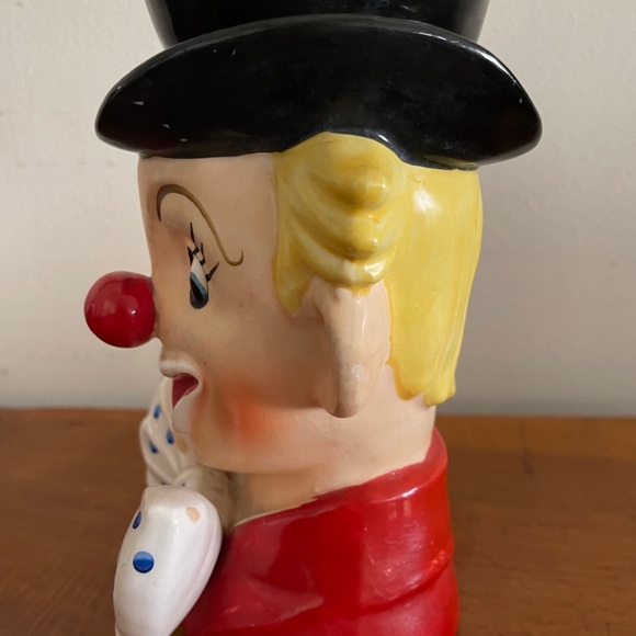Vintage Clown Vase - Picture 4 of 10
